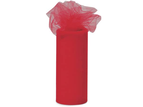 Value Color Tulle Packaging Ribbon: 1 Pack / 6"x100 yards / Mountain Mist