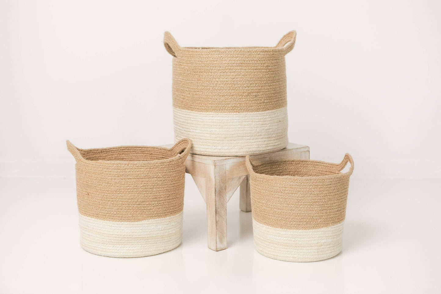 KORISSA - Fair Trade Made - Sandy Shore Nesting Basket