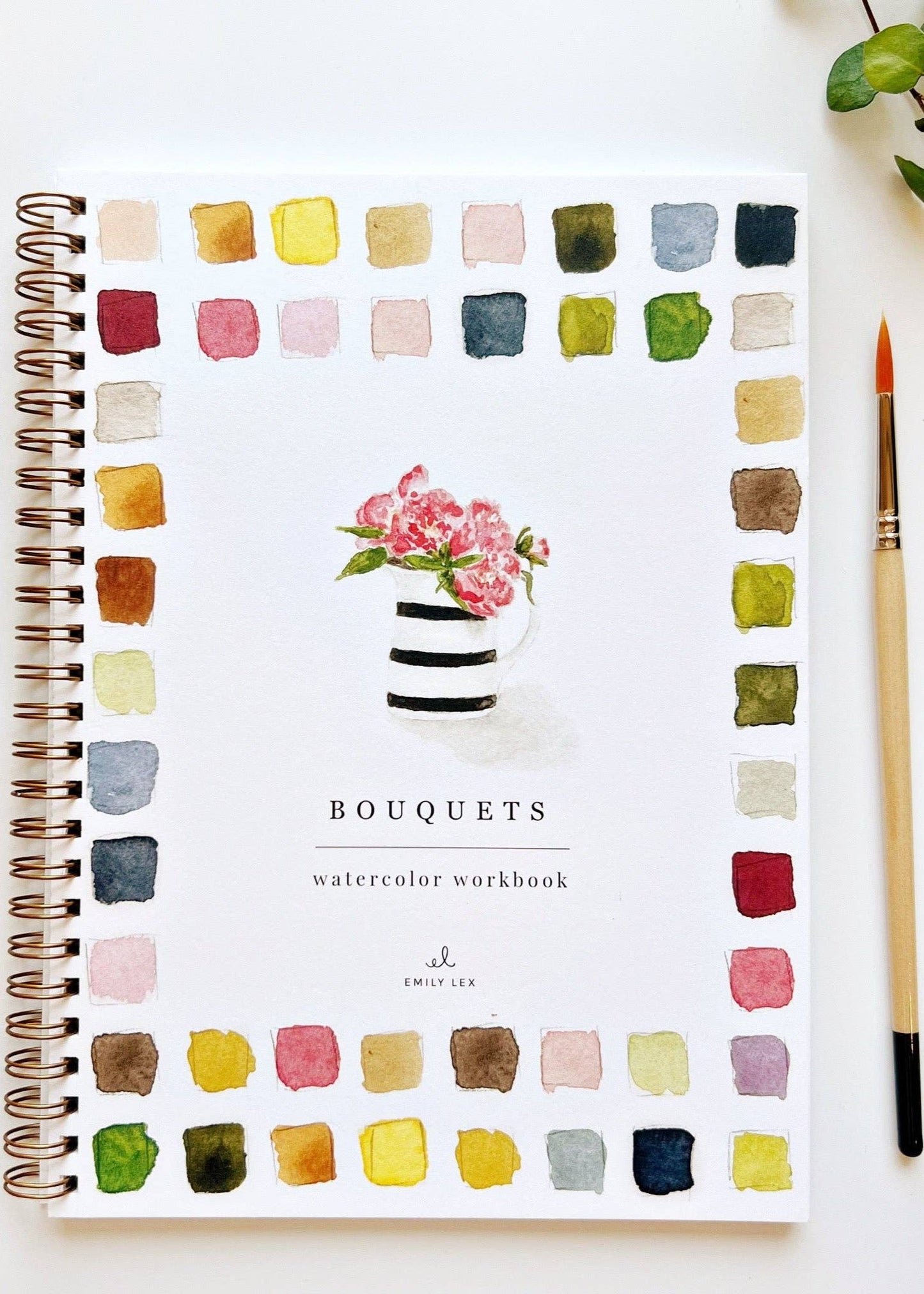 Emily Lex - Watercolor Workbook - Bouquets