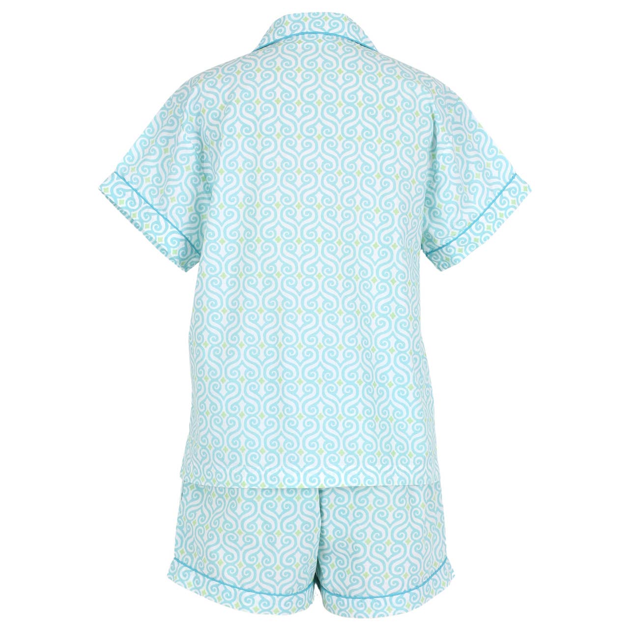 Fairfield Short Sleeve Shorty Pajamas: M