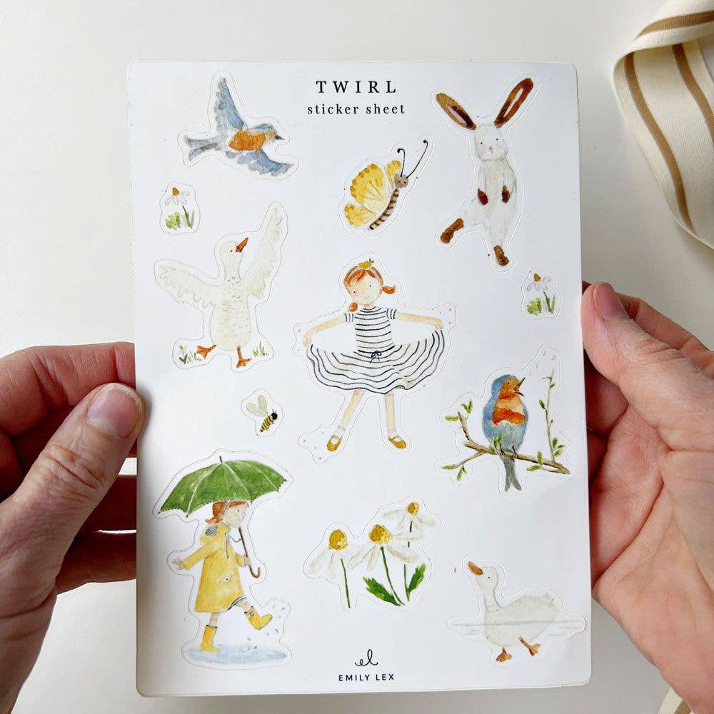 Emily Lex - Twirl Sticker Sheets