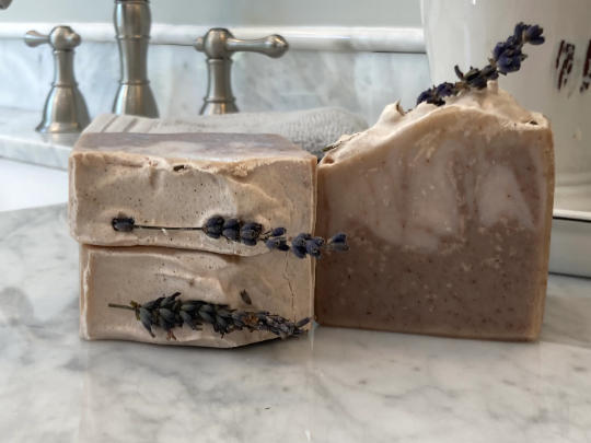 Bare Natural Soap Co - USA Made - French Lavender Natural Soap Bar | Shea Butter Soap