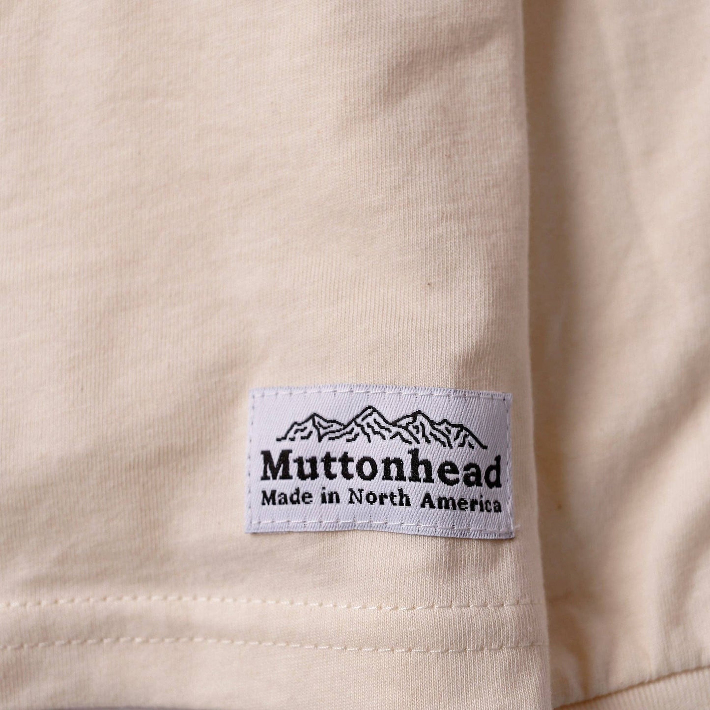 Longsleeve Tee - Natural Organic Cotton: Extra Large