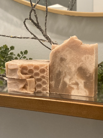 Bare Natural Soap Co - USA Made - Oatmeal Milk + Shea Bar | Shea Butter Soap