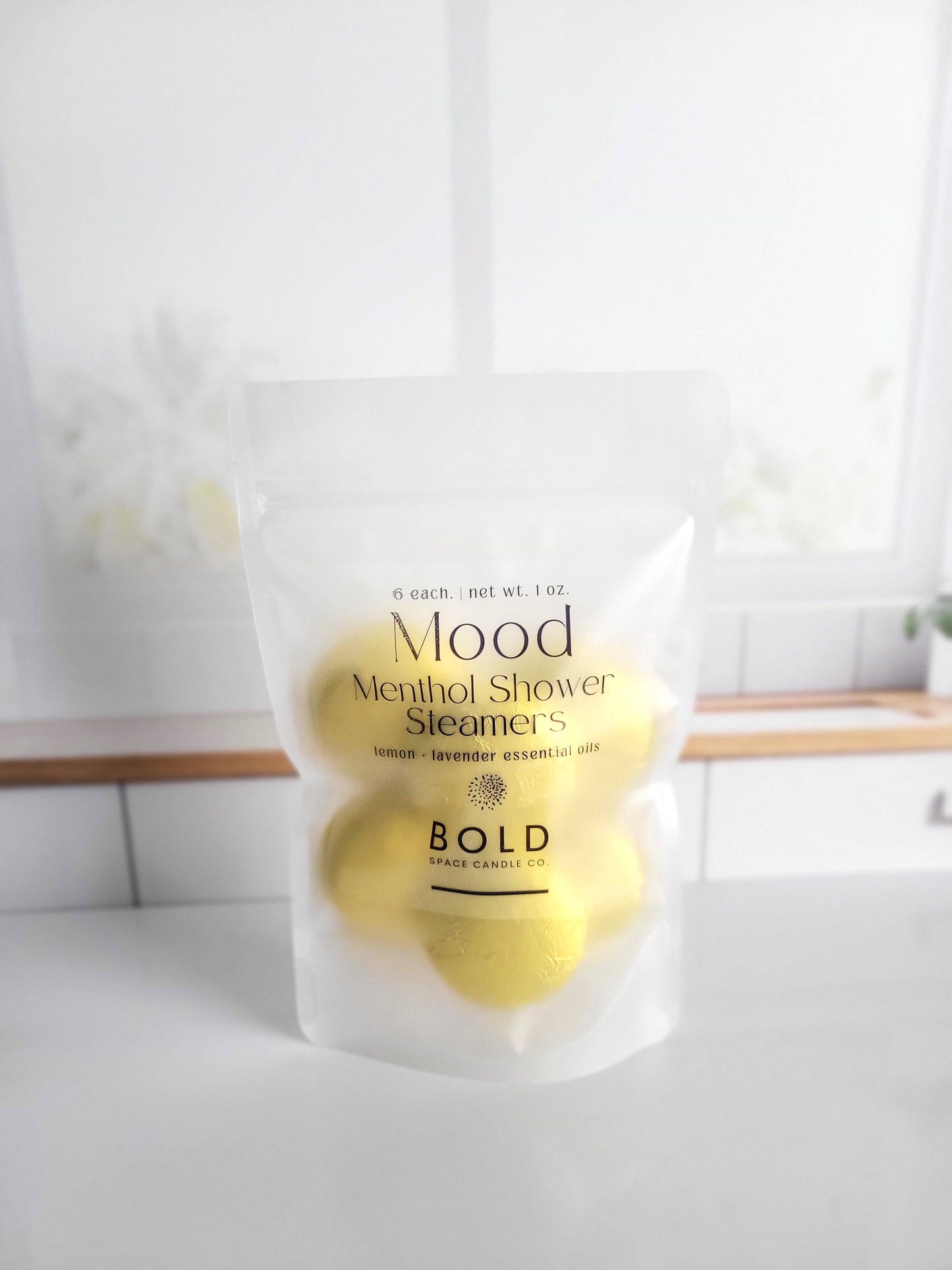 Bold Space - Mood - Lemon + Lavender Menthol Shower Steamers