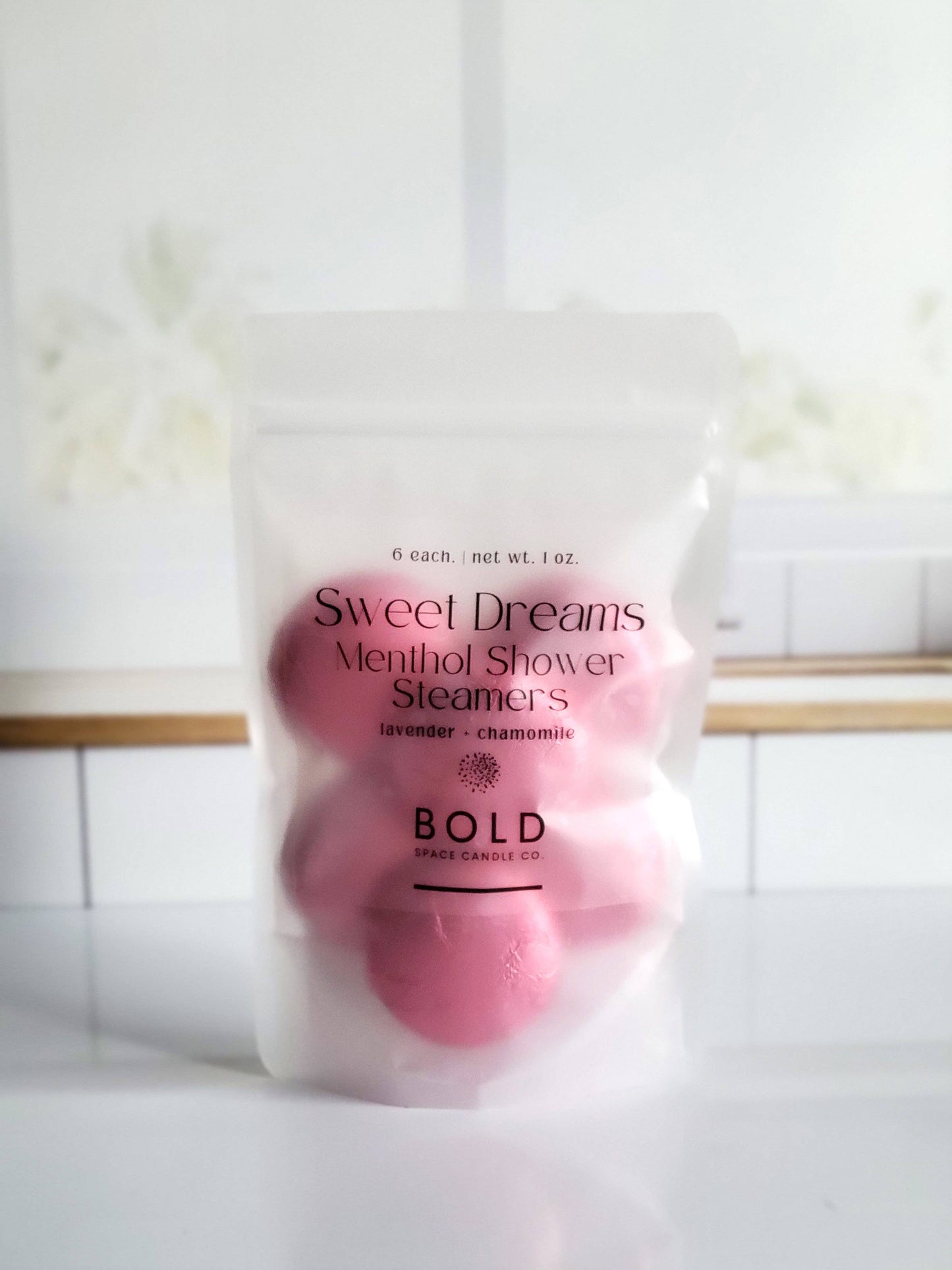 Bold Space - Sweet Dreams - Chamomile + Lavender -Menthol Shower Steamers