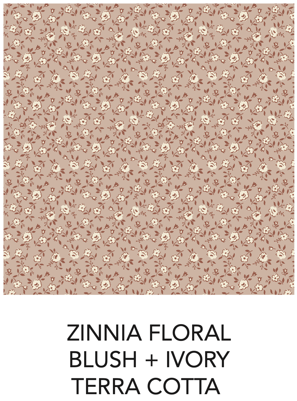 Colored Organics: Mika Ruffle Long Sleeve Dress - Zinnia Floral / Blush