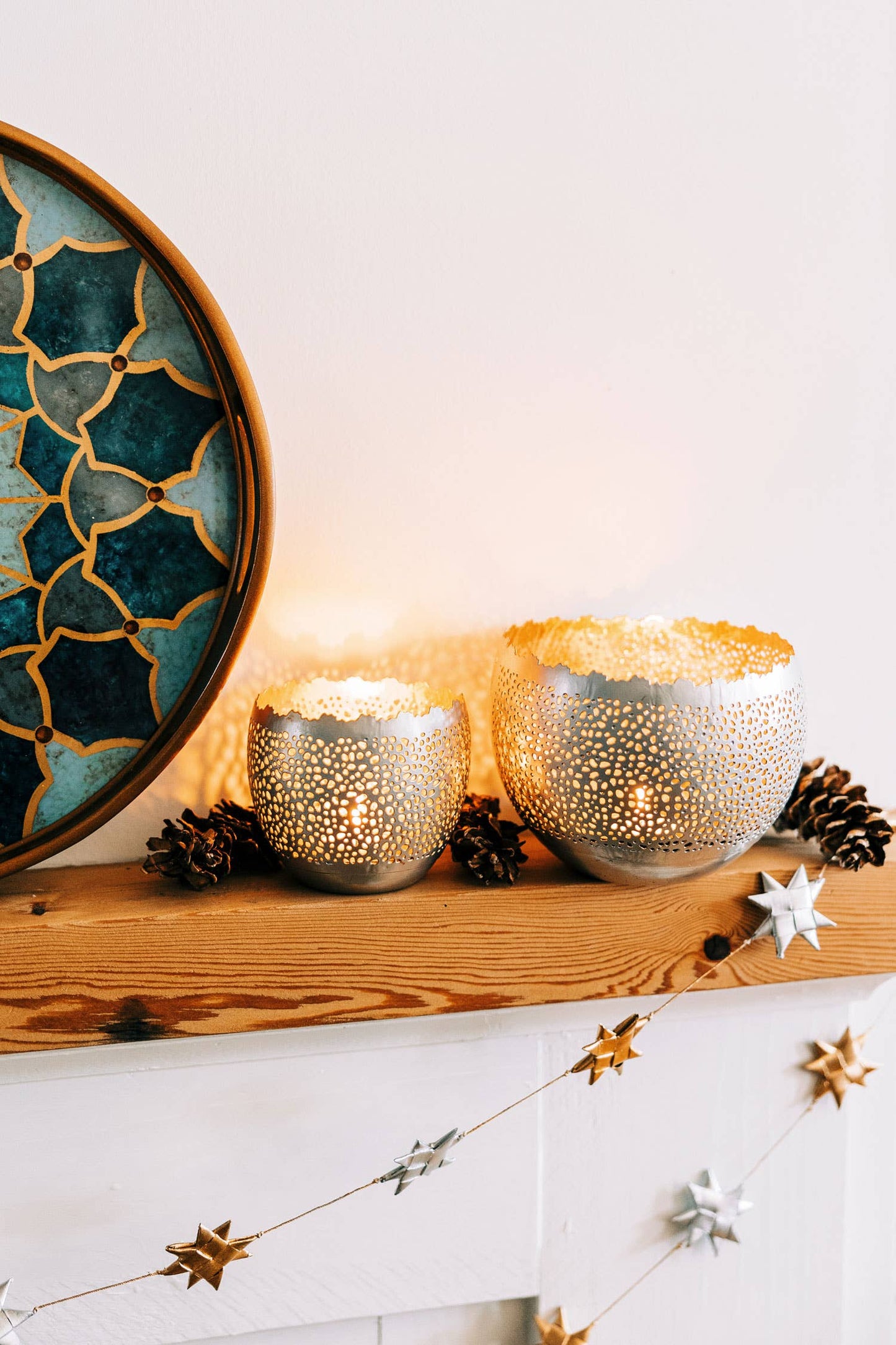 Gossamer Glow Candle Holder