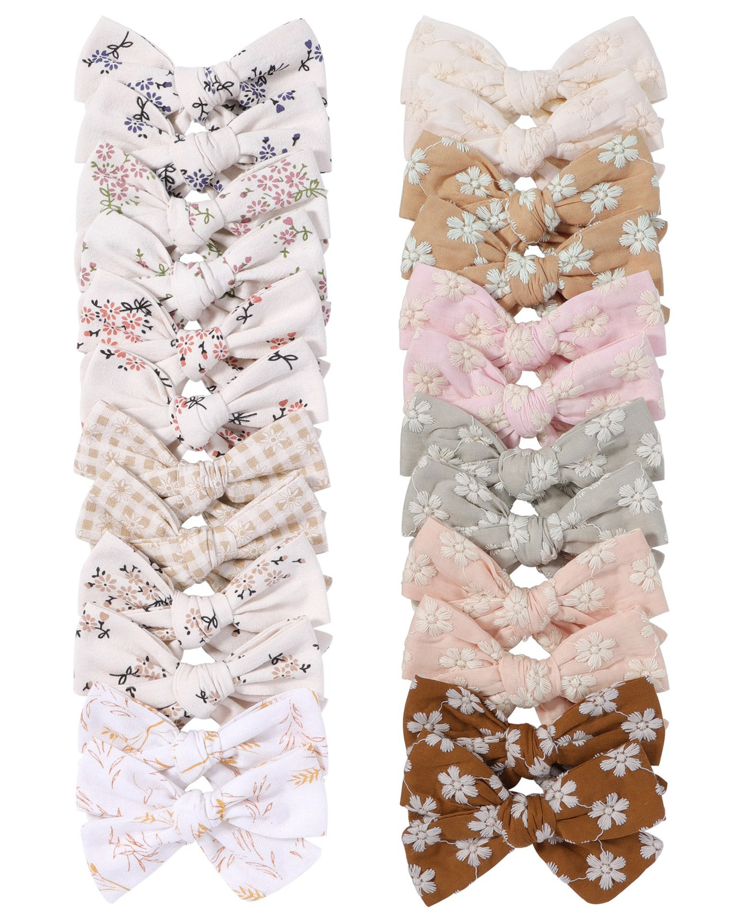 Annie & Charles® - Made in Austria - hair clip with stitch: Cream