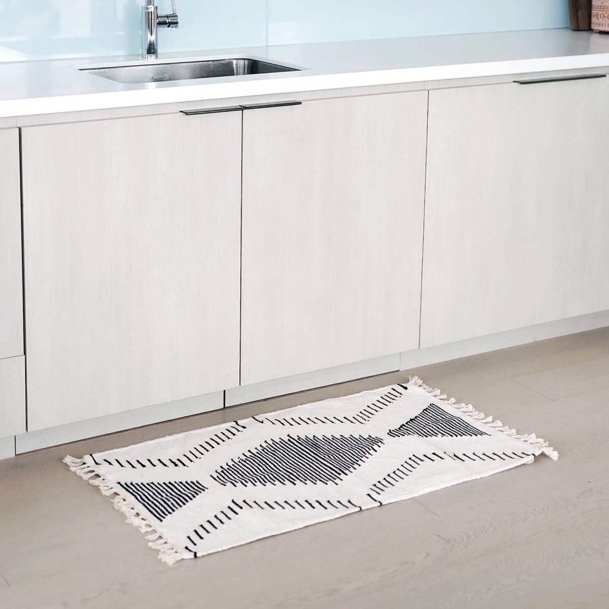 Upcycled Kilim Handwoven Rug l Kalo Floor Mat