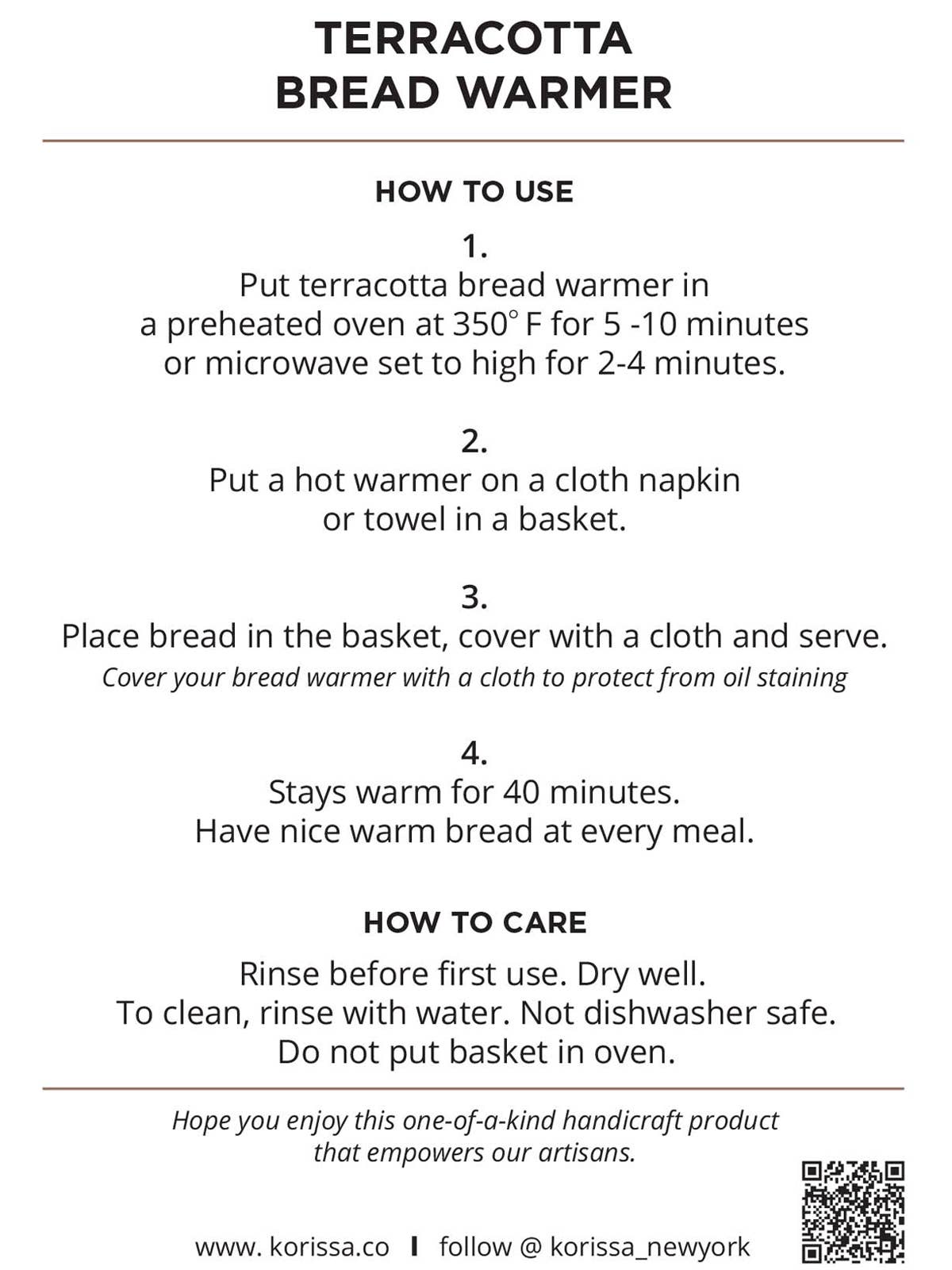 Monogrammed Bread Warmer & Wicker Basket - Bird Oval