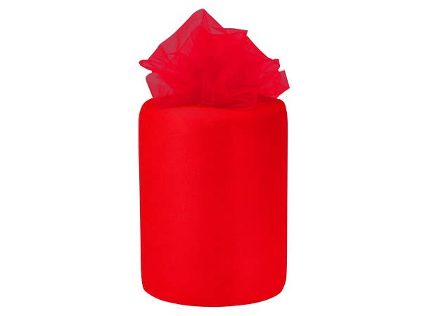 Value Color Tulle Packaging Ribbon: 1 Pack / 6"x100 yards / Mountain Mist