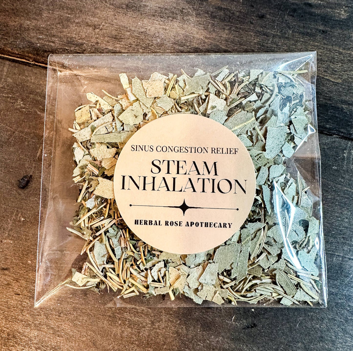 Herbal Rose Apothecary - Steam Inhaler Sinus Relief: Sinus relief
