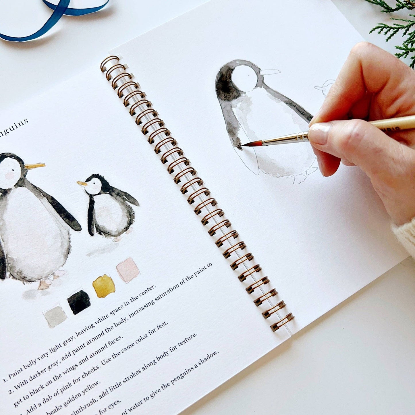 Emily Lex - Watercolor Workbook - Winter
