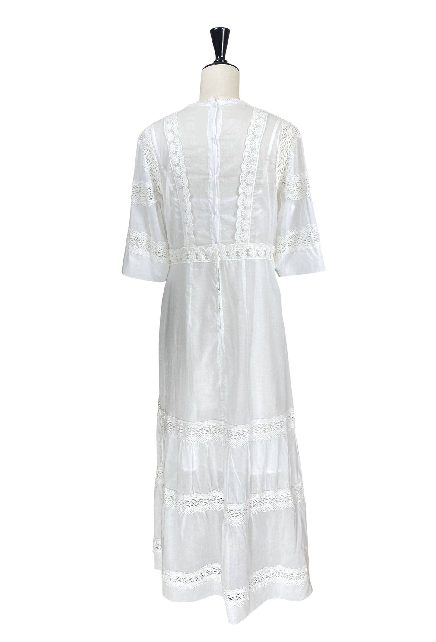 J.Marin Co. The Dorothea Edwardian Dress - Black