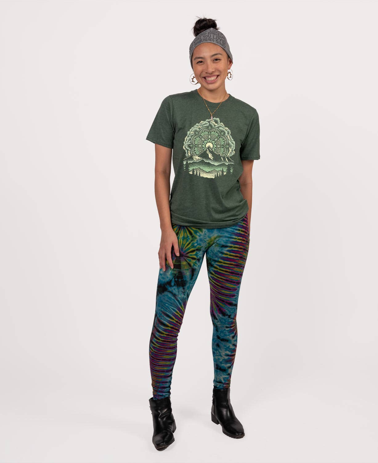 Soul Flower - Summit Solstice Mandala Recycled T-Shirt - Unisex