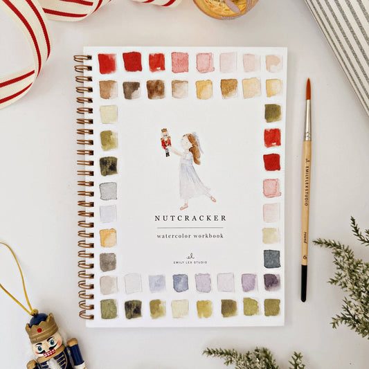 Emily Lex - Nutcracker watercolor workbook