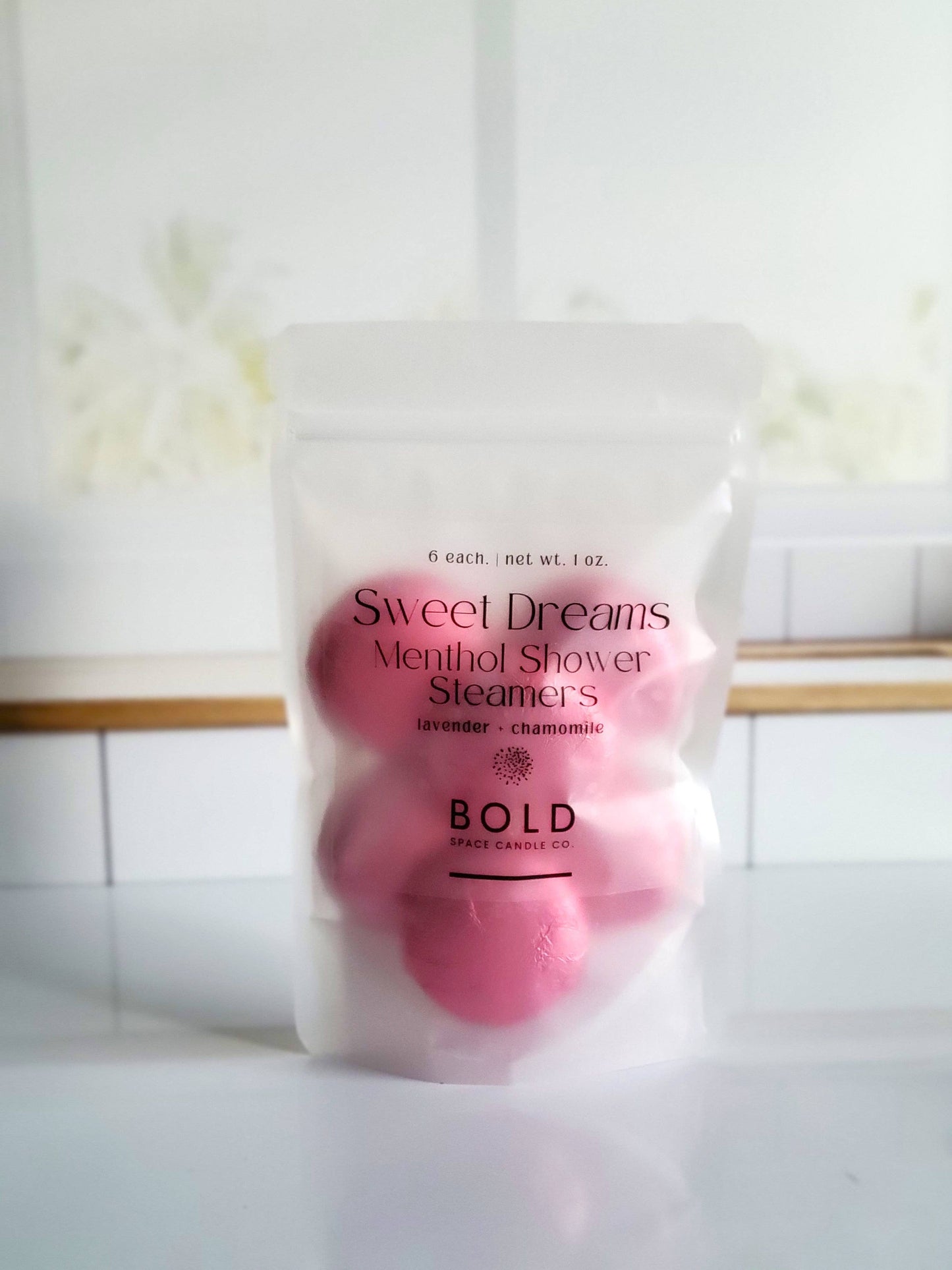 Bold Space - Sweet Dreams - Chamomile + Lavender -Menthol Shower Steamers