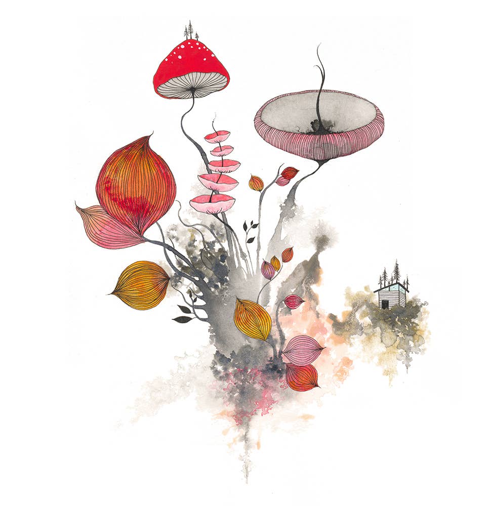 Our Strange & Beautiful Life - Art Print