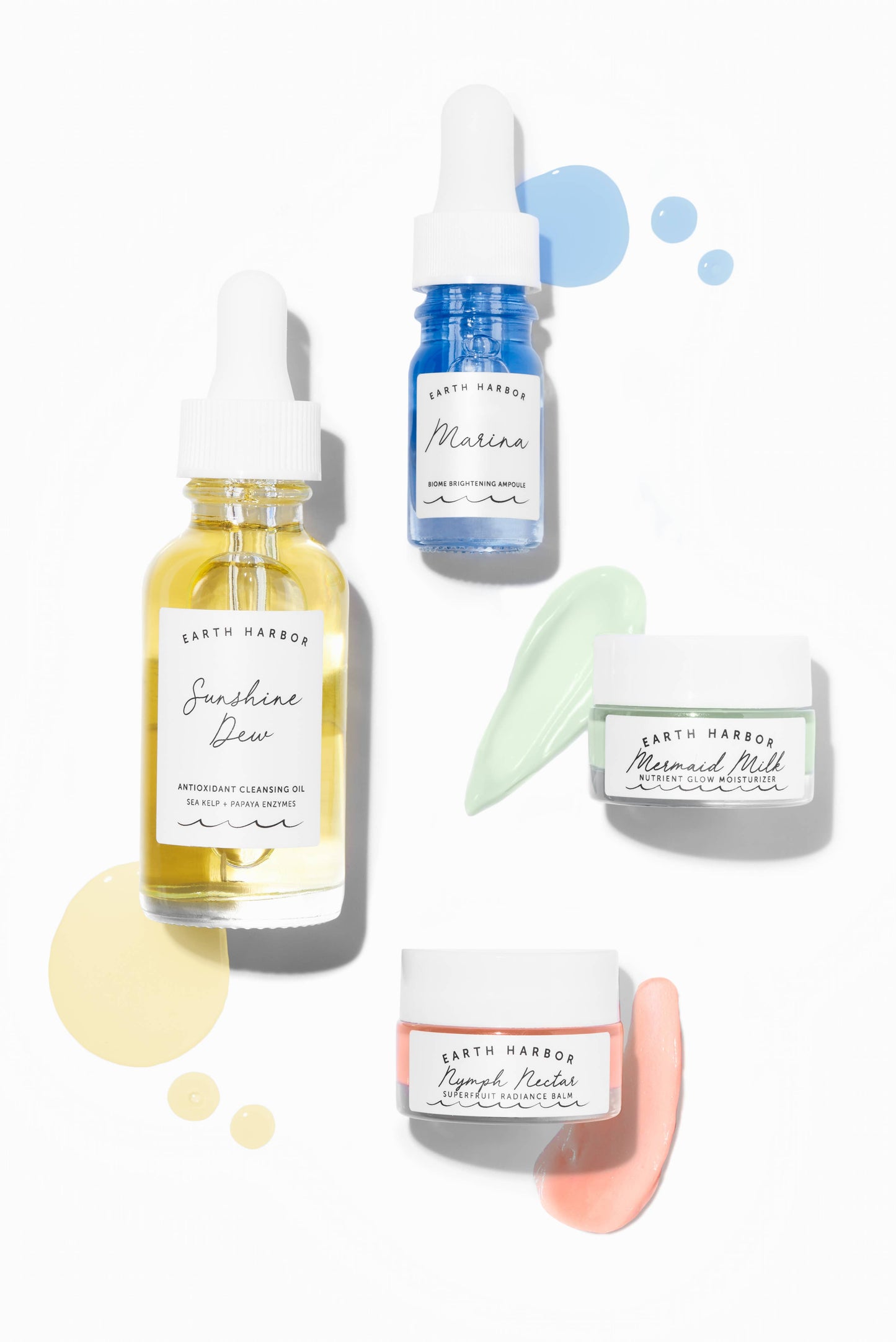 Earth Harbor Naturals - Dawn to Dusk Gift Set: Cleanser + Hydrate + Brightening
