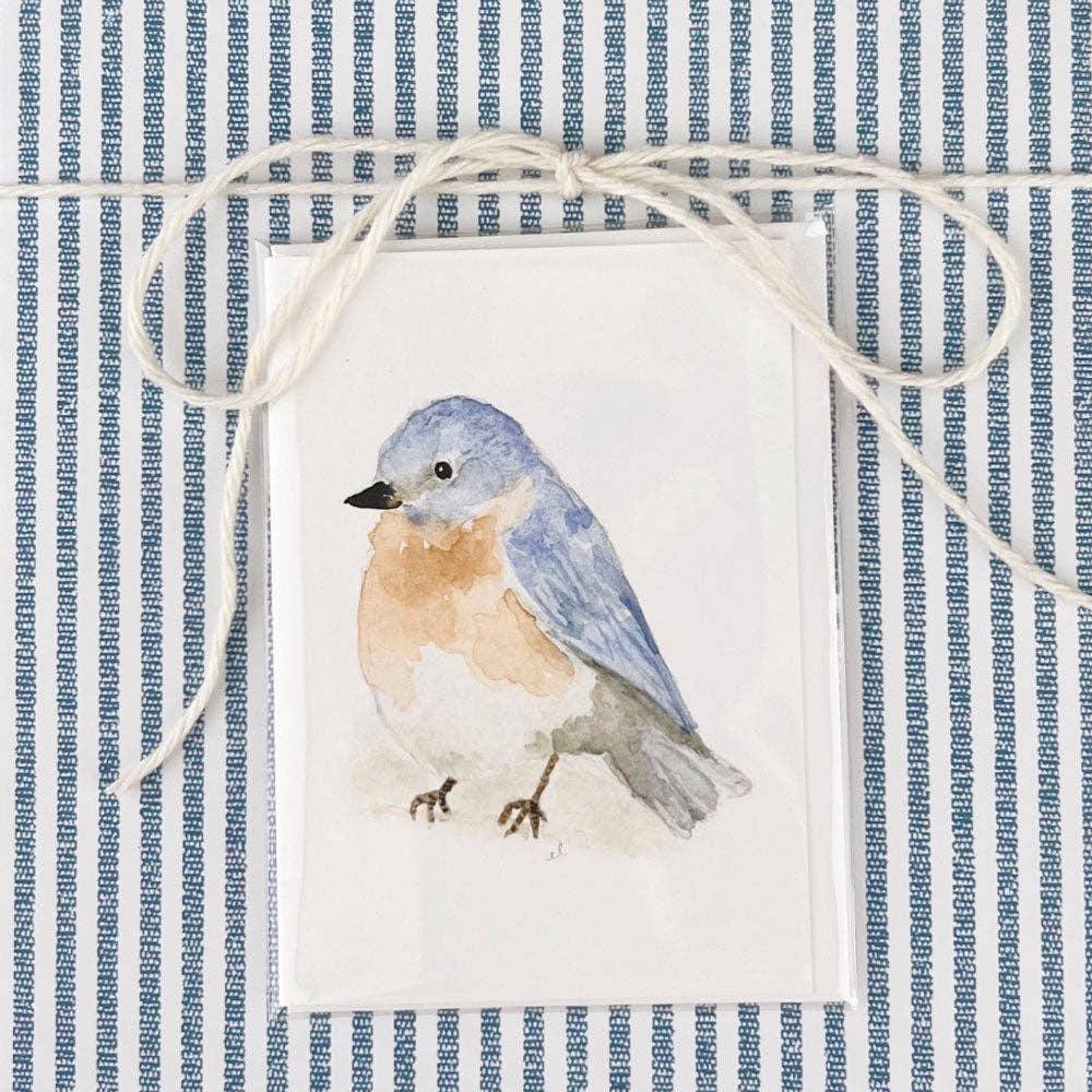 Emily Lex - Bluebird mini notecard