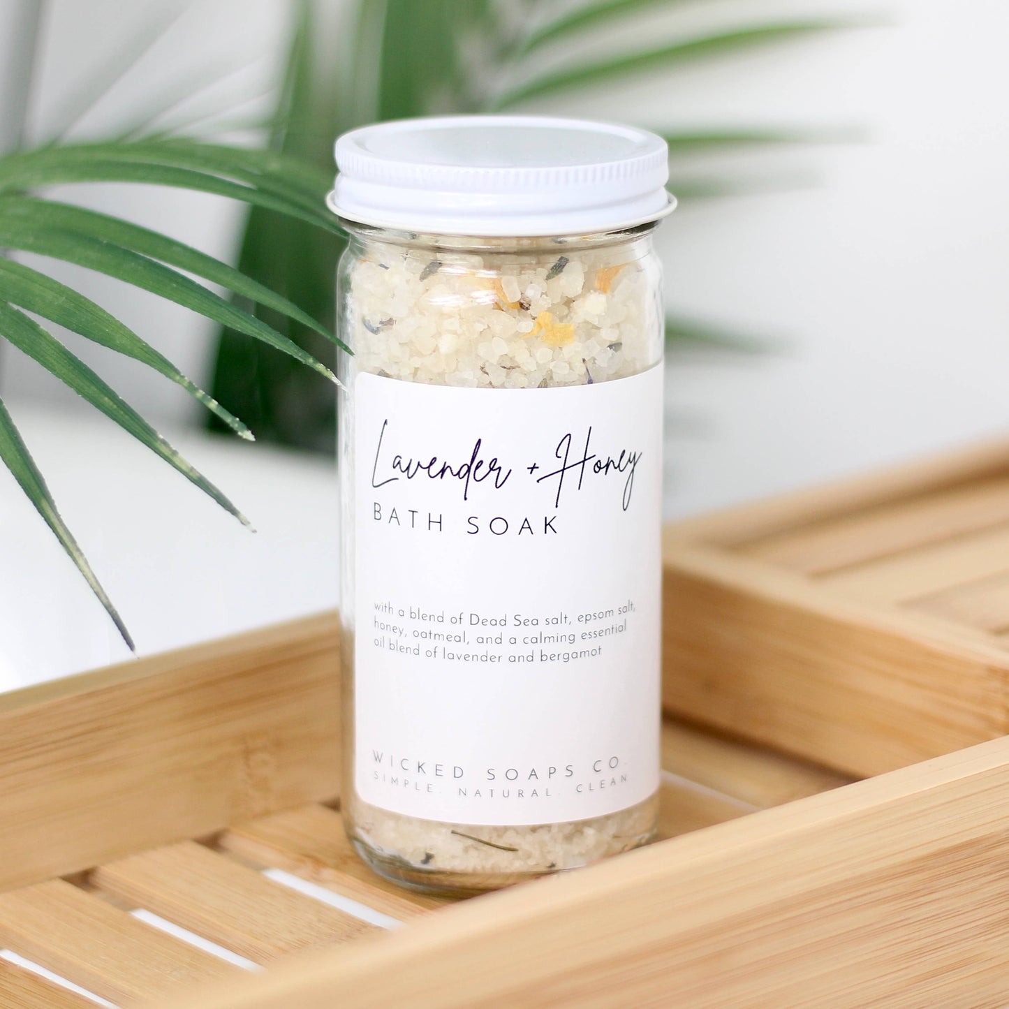 Wicked Soaps Co. - Lavender + Honey Bath Soak
