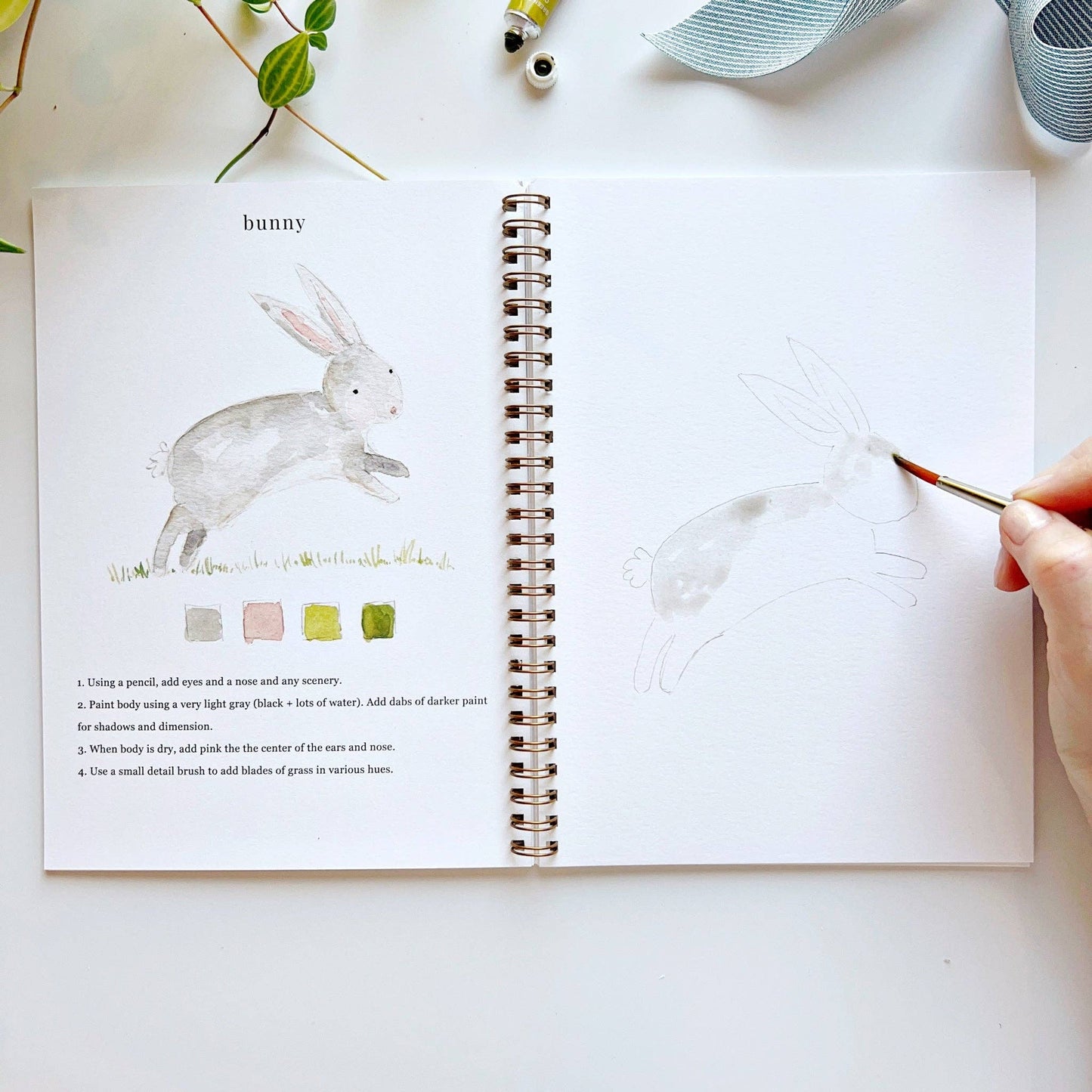Emily Lex - Watercolor Workbook - Animals