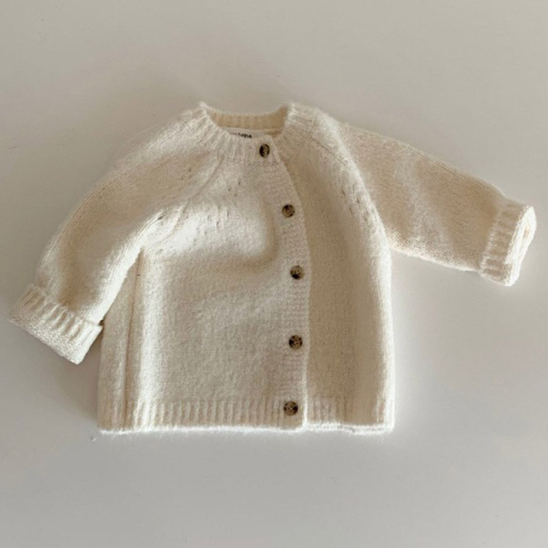 Annie & Charles® - Made in Austria - Knitted wool jacket: Brown