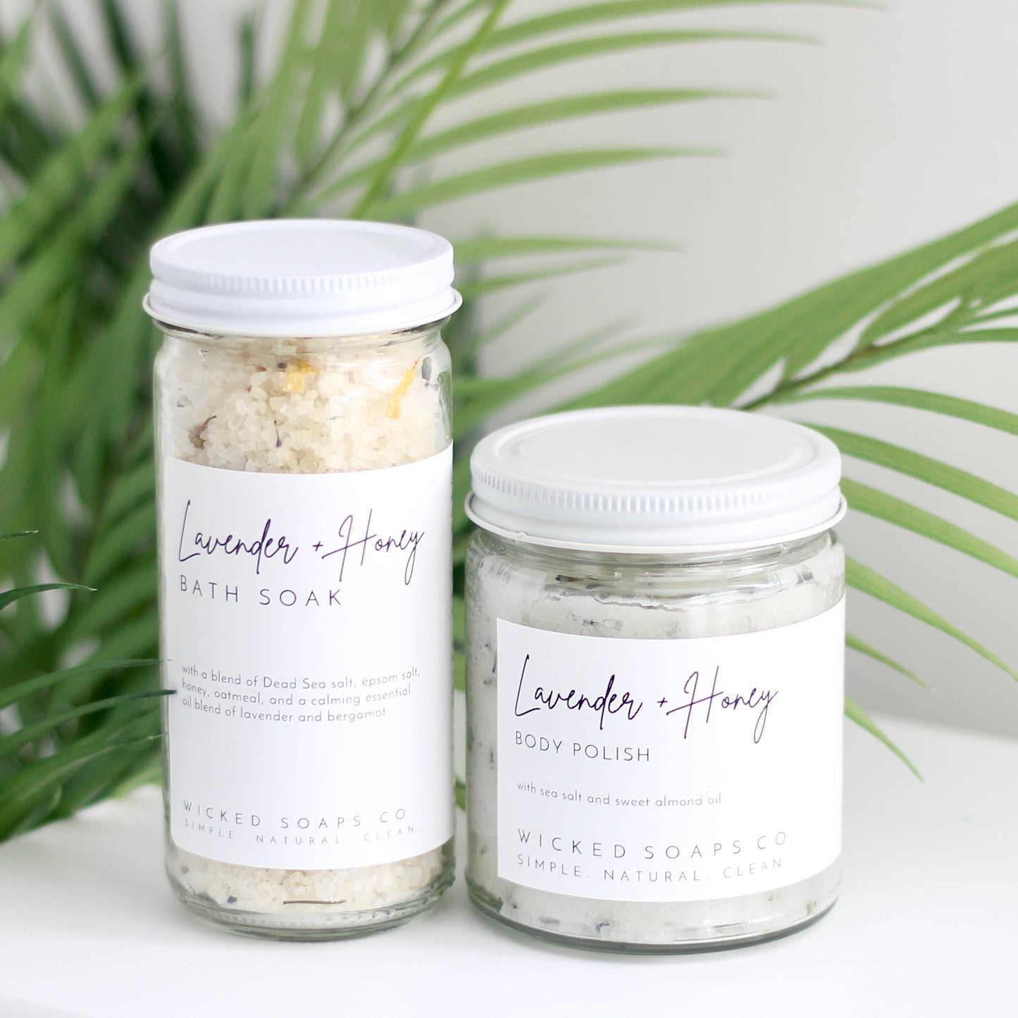 Wicked Soaps Co. - Lavender + Honey Bath Soak