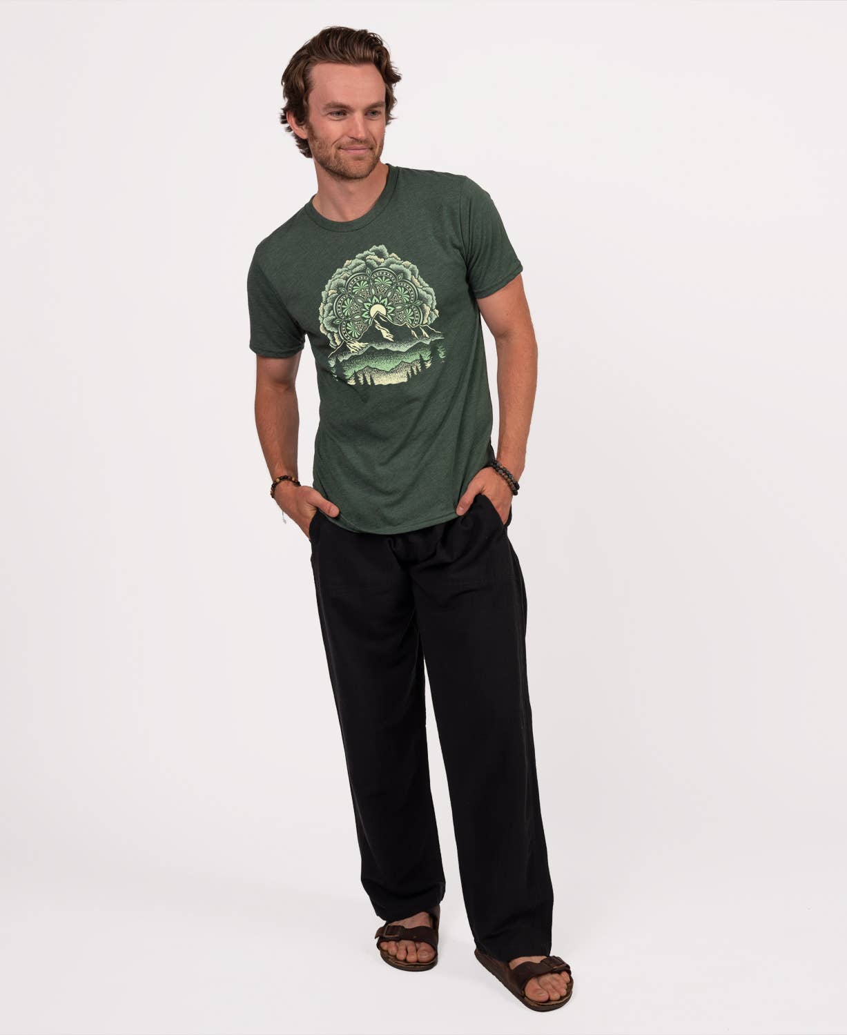 Soul Flower - Summit Solstice Mandala Recycled T-Shirt - Unisex