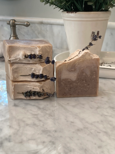 Bare Natural Soap Co - USA Made - French Lavender Natural Soap Bar | Shea Butter Soap