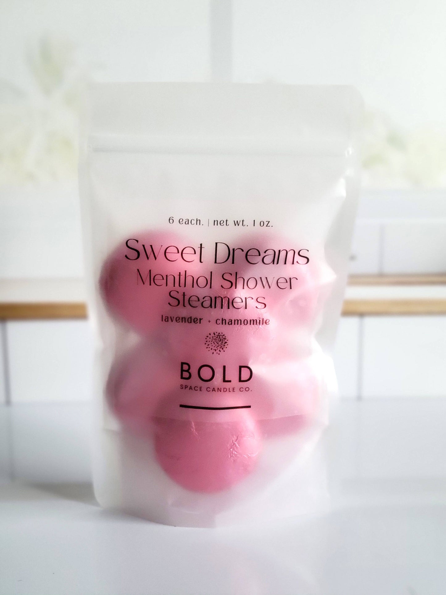 Bold Space - Sweet Dreams - Chamomile + Lavender -Menthol Shower Steamers