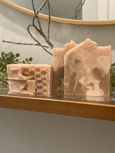 Bare Natural Soap Co - USA Made - Oatmeal Milk + Shea Bar | Shea Butter Soap