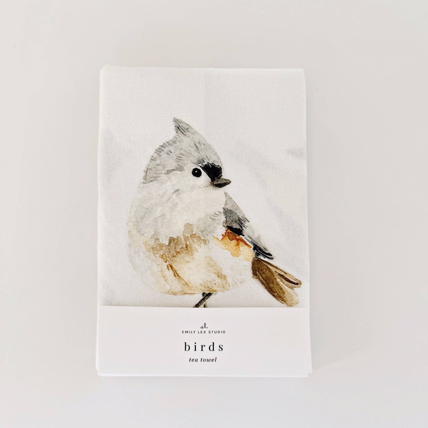 Emily Lex - Birds tea towel