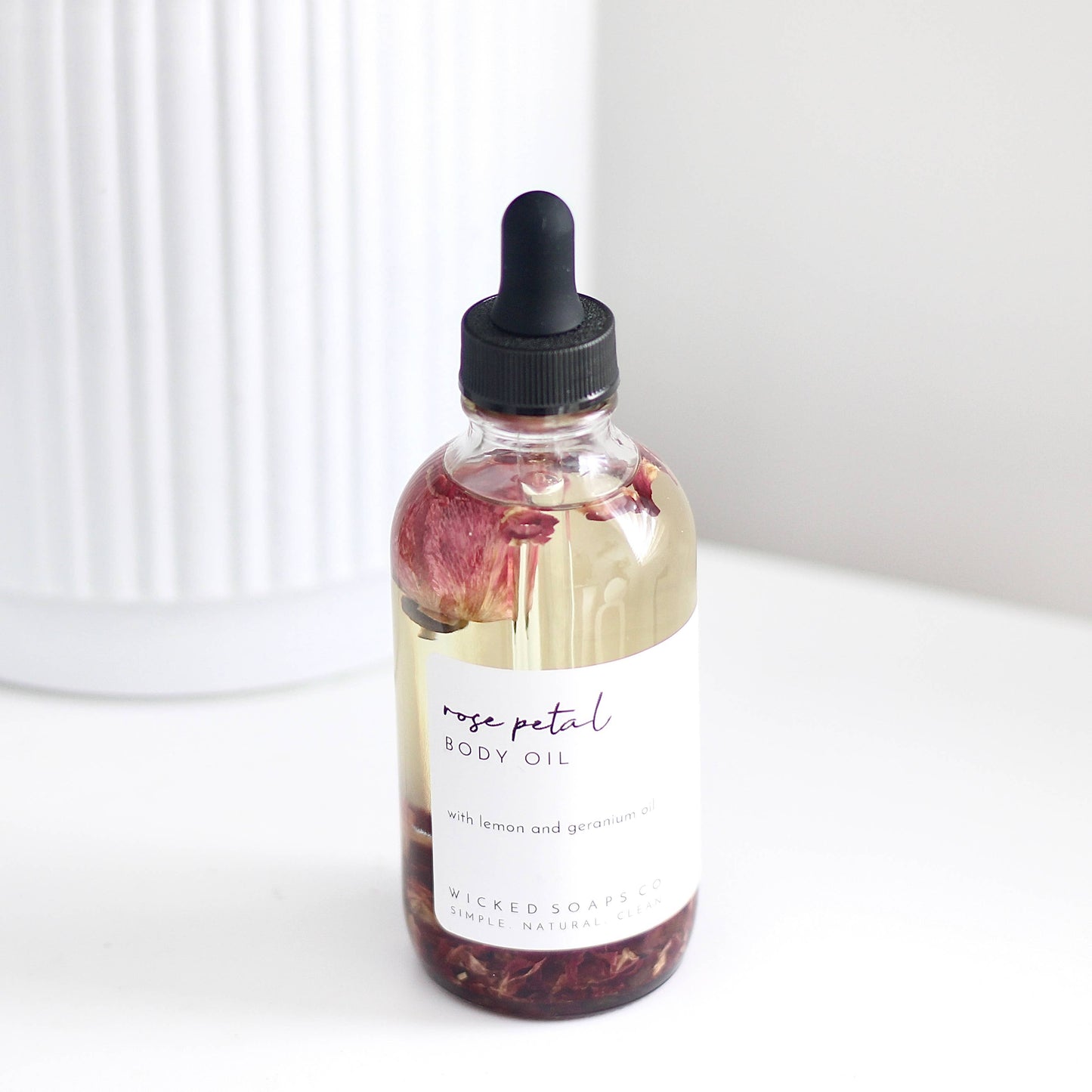 Wicked Soaps Co. - Rose Petal Body Oil