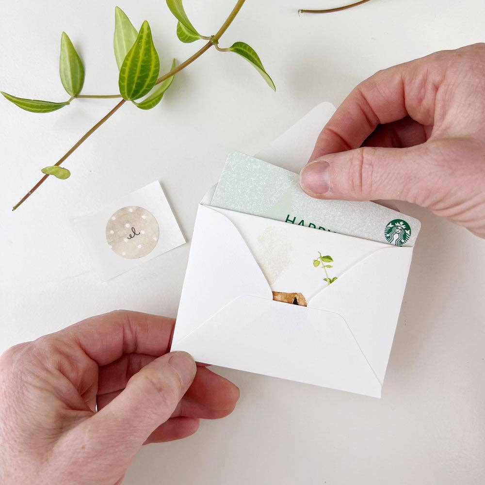 Daffodil mini notecard