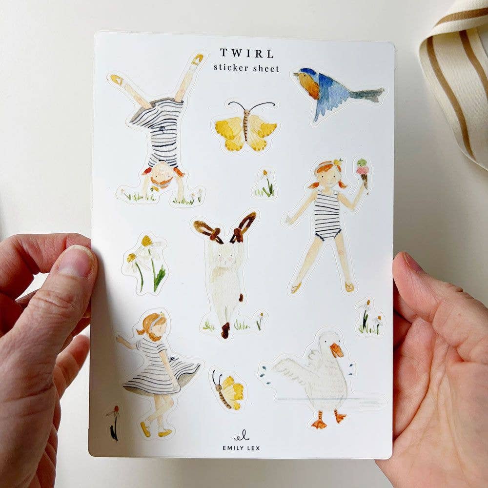Emily Lex - Twirl Sticker Sheets