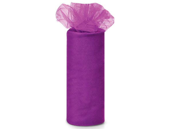 Value Color Tulle Packaging Ribbon: 1 Pack / 6"x100 yards / Mountain Mist