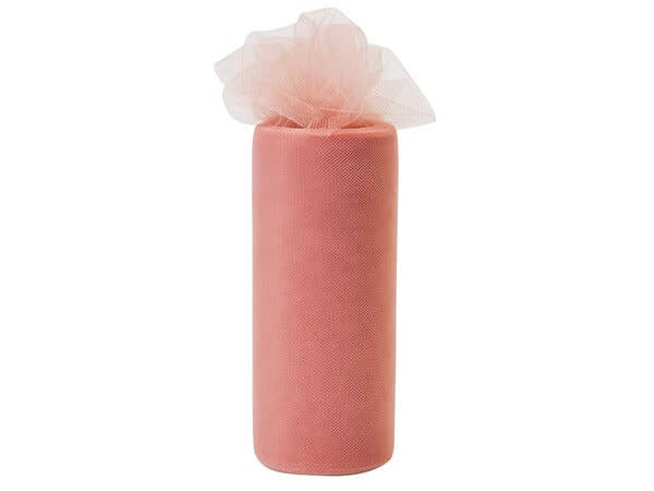 Value Color Tulle Packaging Ribbon: 1 Pack / 6"x100 yards / Mountain Mist