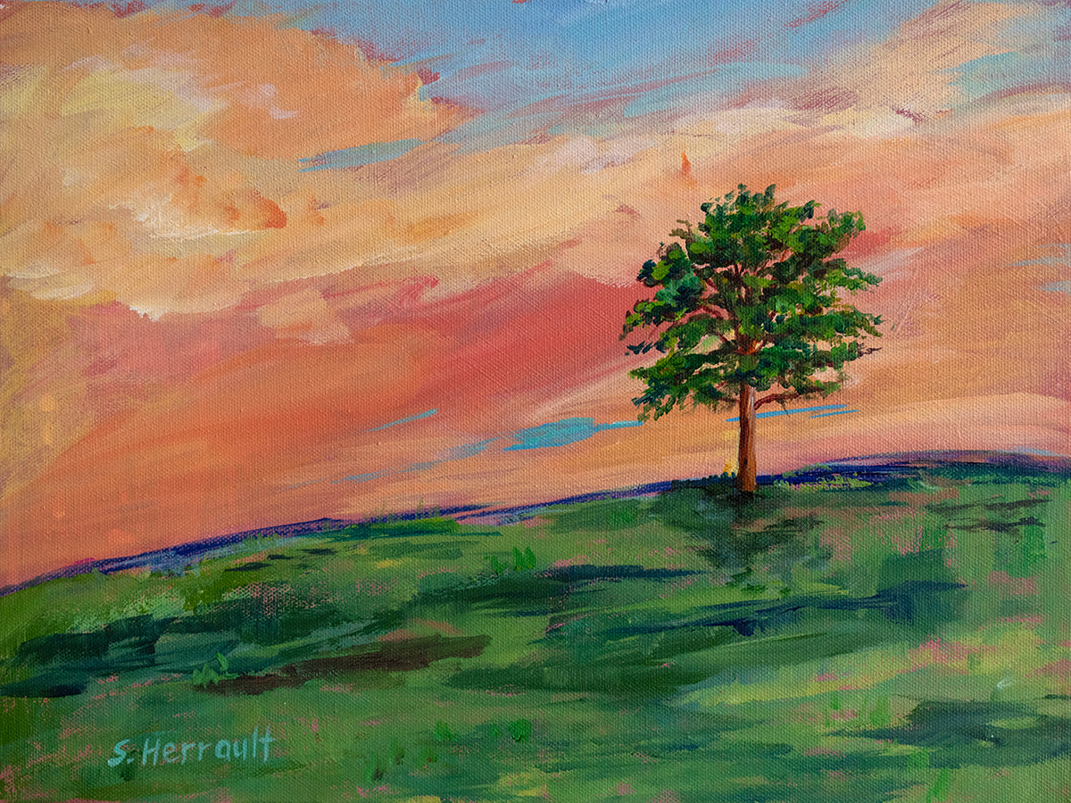 Dakota Prairie - Original Acrylic Painting