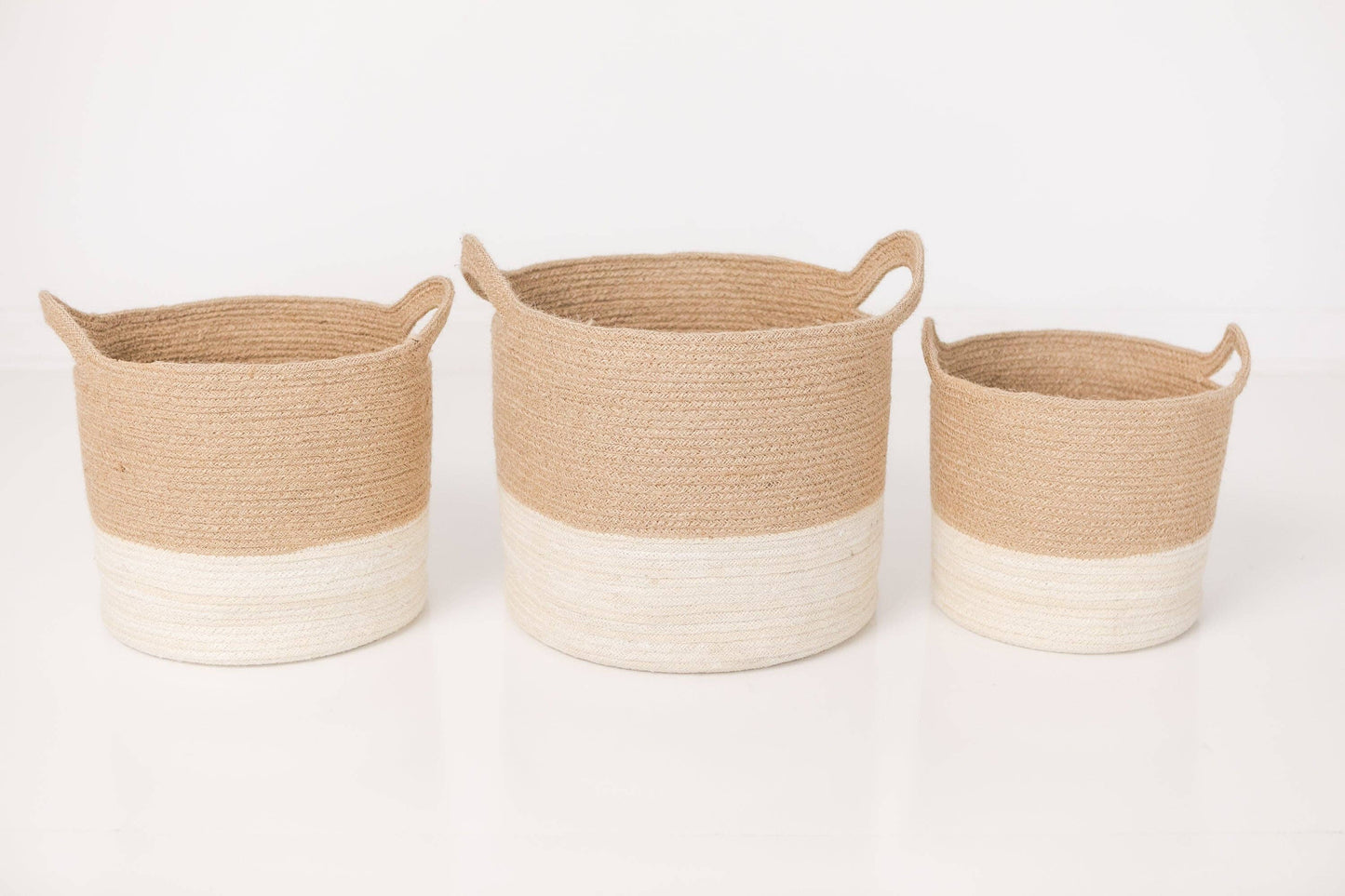 KORISSA - Fair Trade Made - Sandy Shore Nesting Basket
