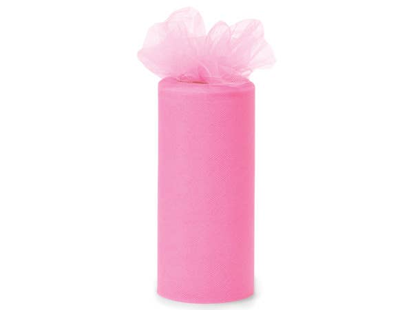 Value Color Tulle Packaging Ribbon: 1 Pack / 6"x100 yards / Mountain Mist