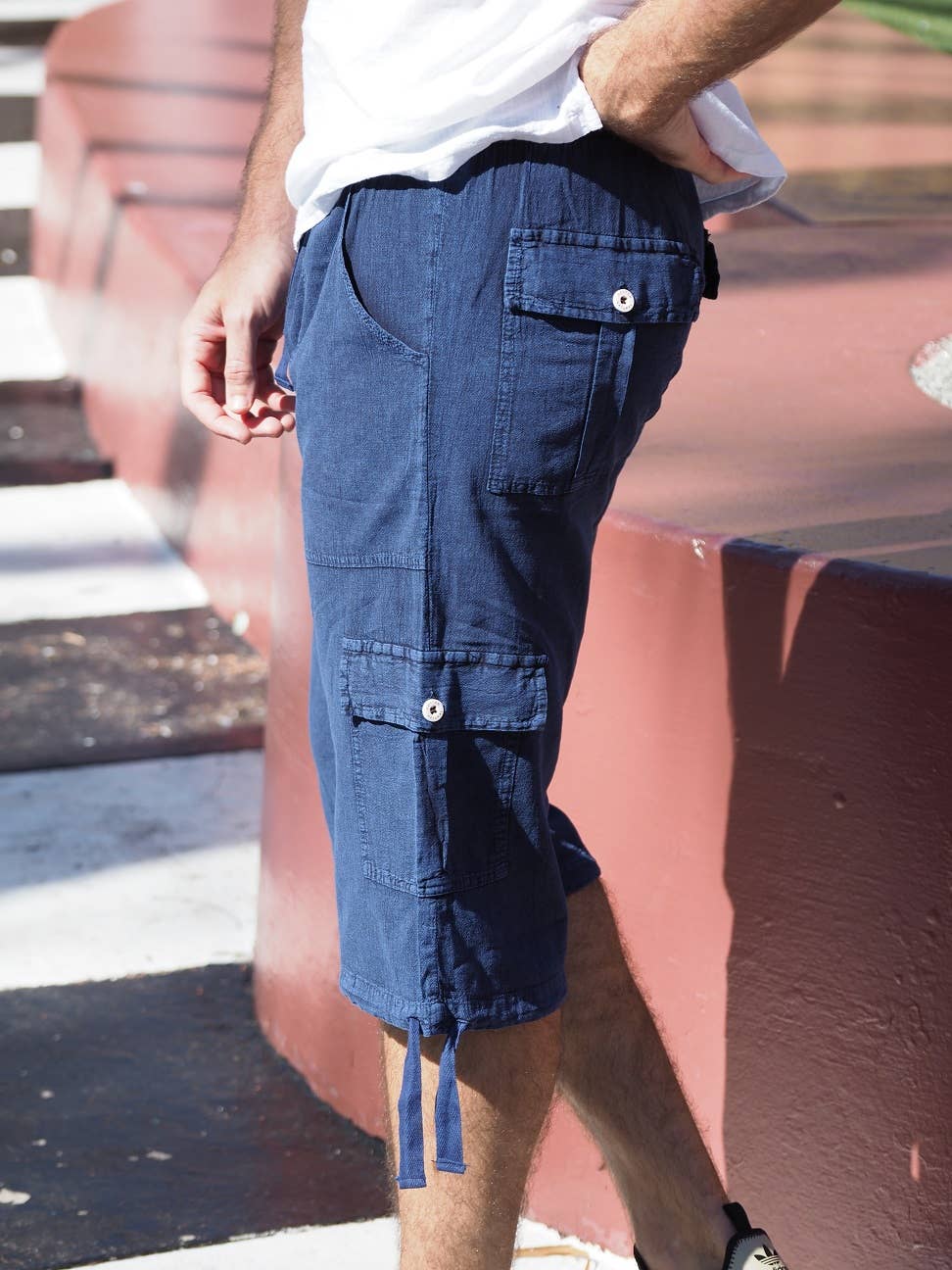 St. John Midnight Blue Shorts: S