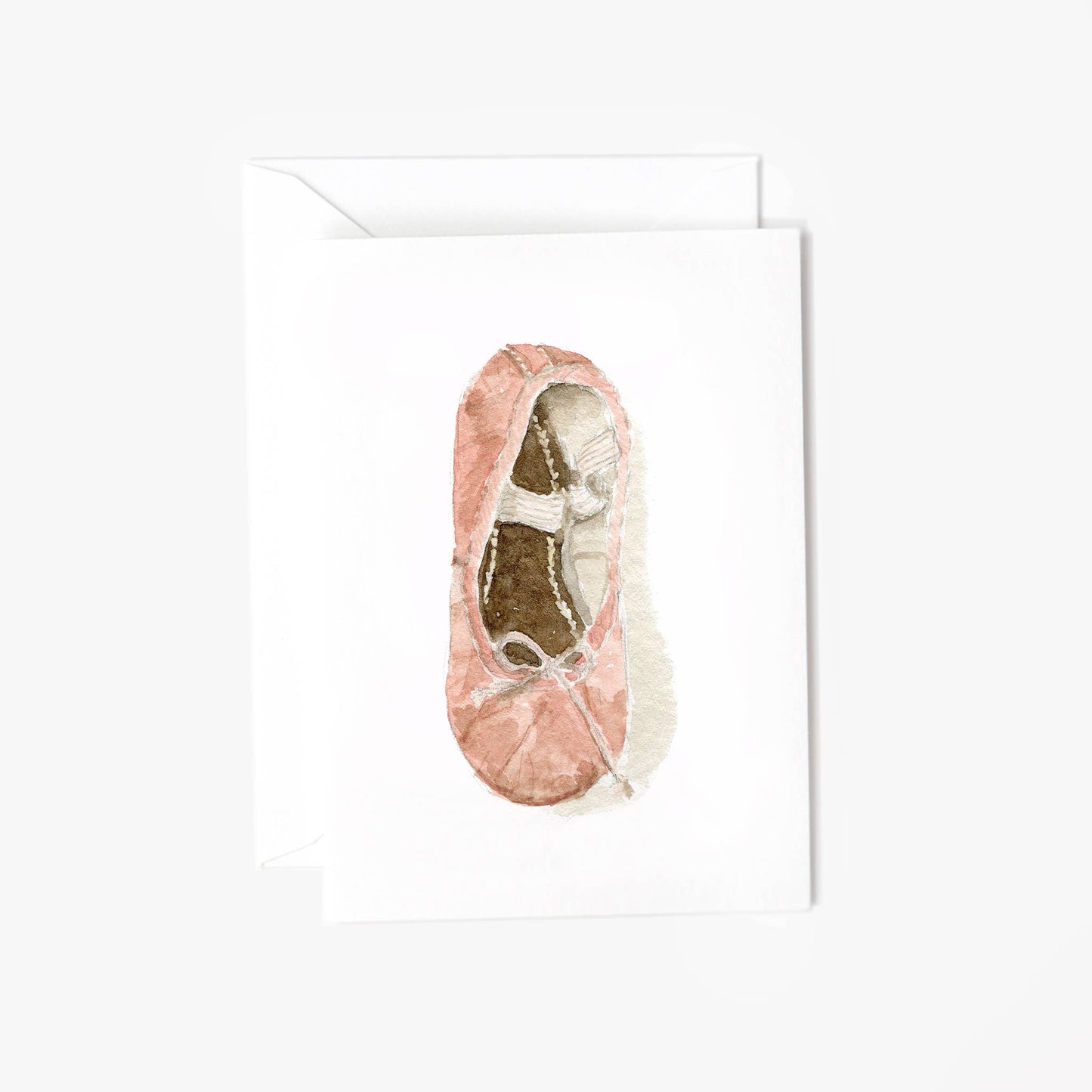 Emily Lex - Ballet shoe mini notecard