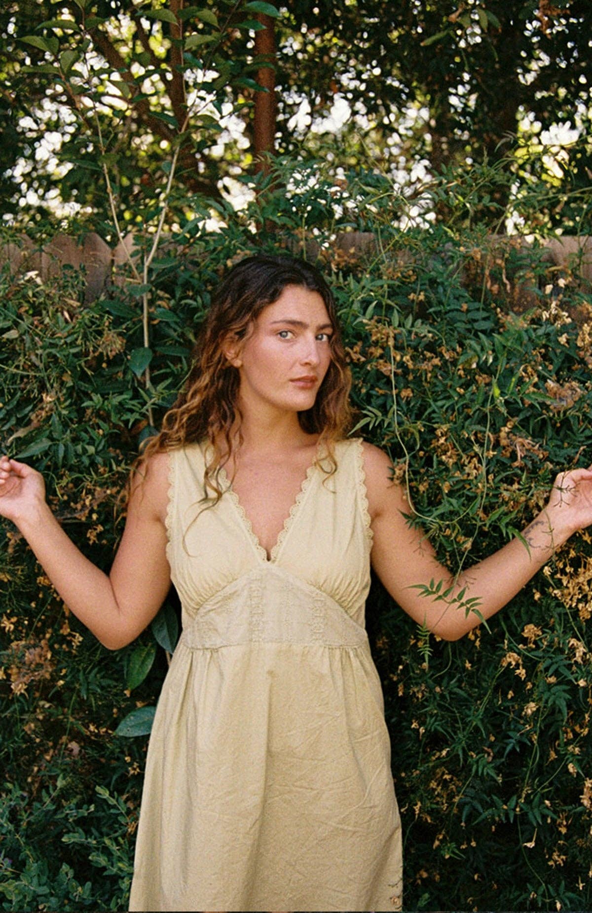 LA Relaxed - Organic Makinna Poplin Dress: Mint