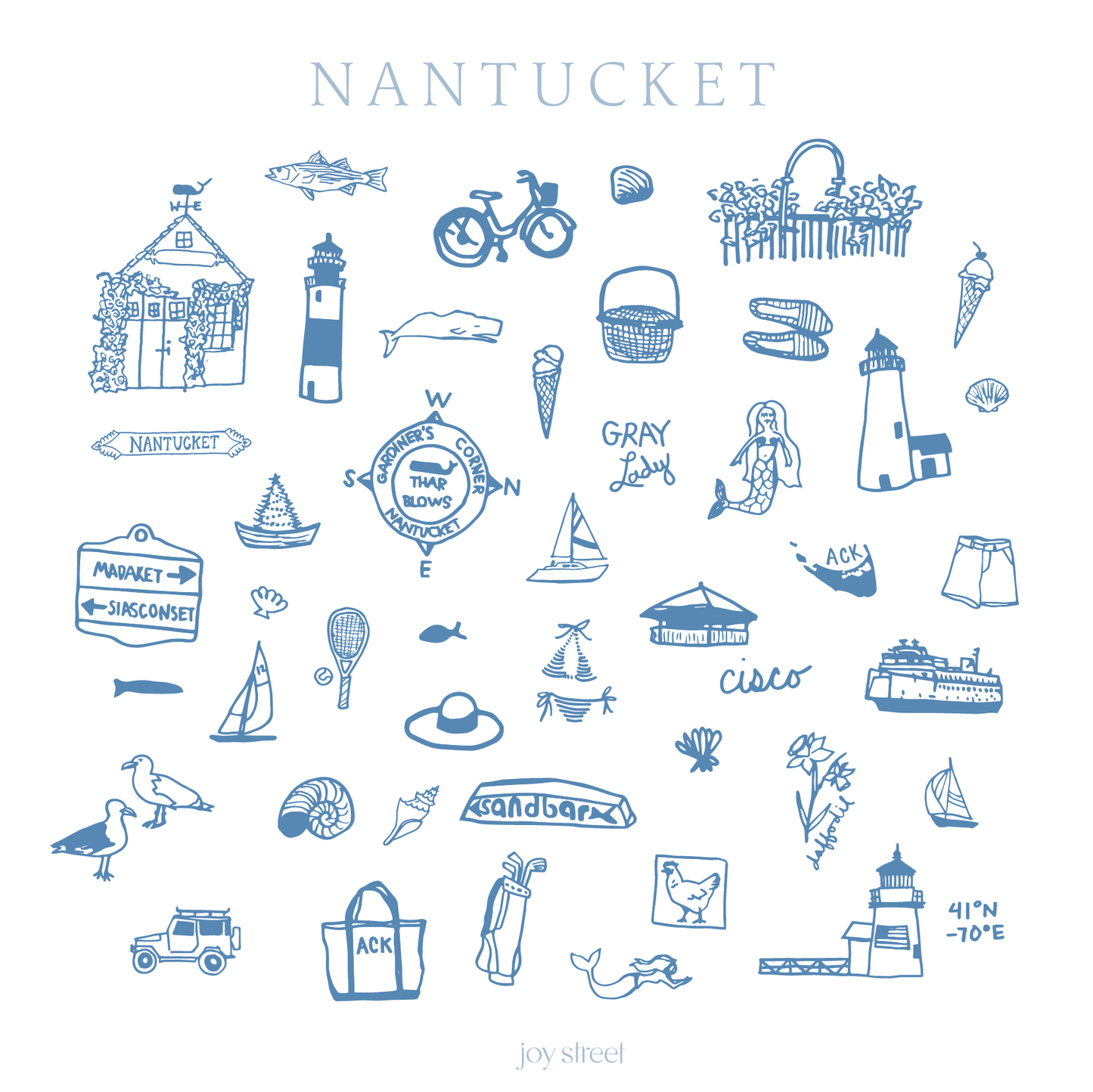 Nantucket Polo: Nantucket Sky Blue / 5