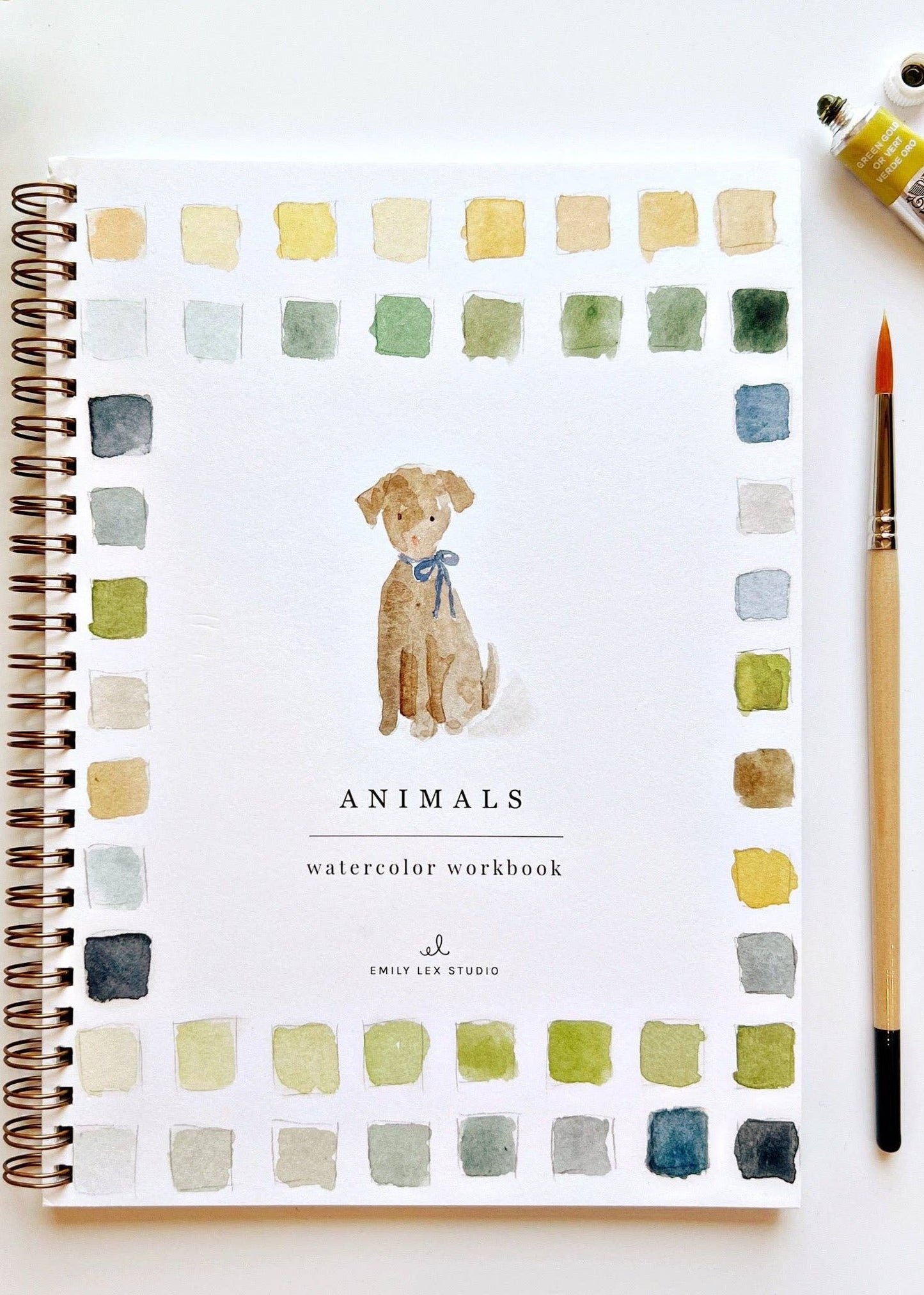 Emily Lex - Watercolor Workbook - Animals
