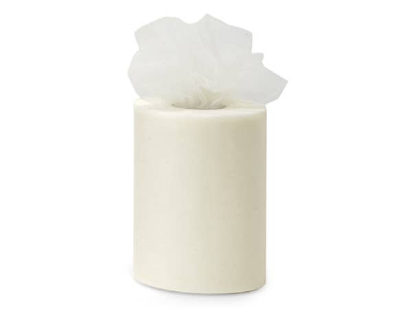 Value Color Tulle Packaging Ribbon: 1 Pack / 6"x100 yards / Mountain Mist