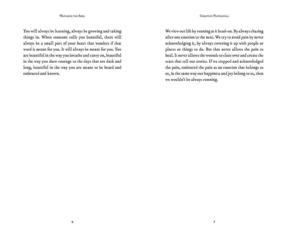 Watering the Soul by Courtney Peppernell