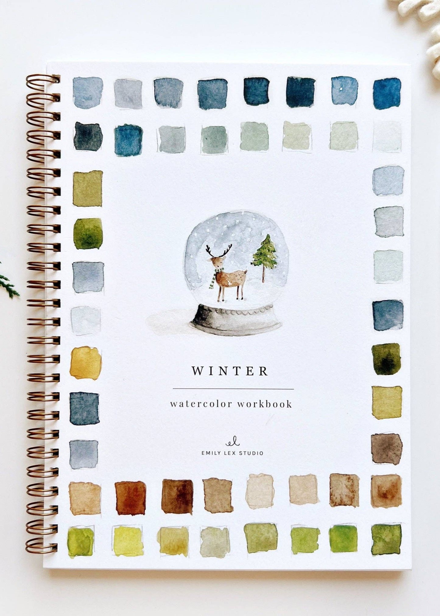 Emily Lex - Watercolor Workbook - Winter